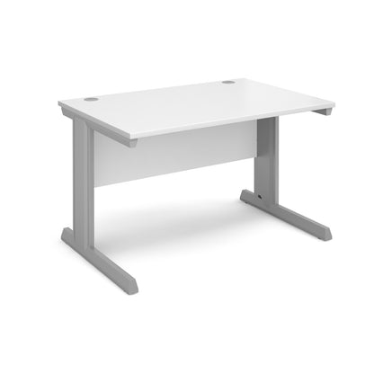 Vivo straight desk 800mm deep - V12-S-WH