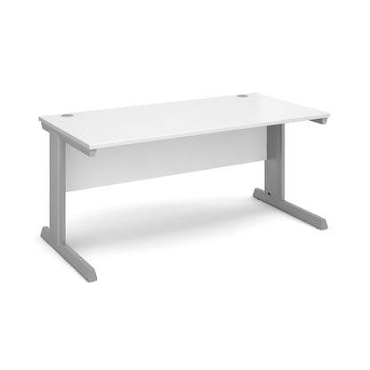 Vivo straight desk 800mm deep - V16-S-WH