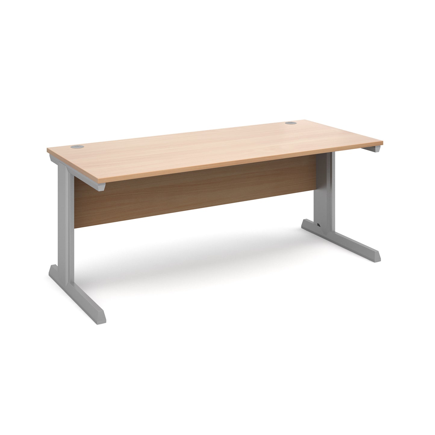Vivo straight desk 800mm deep - V18-S-B