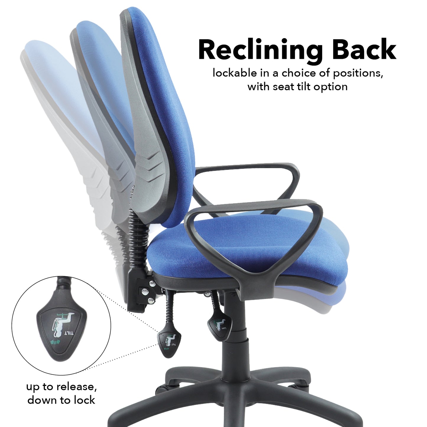 Vantage 200 3 lever asynchro operators chair