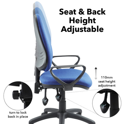 Vantage 200 3 lever asynchro operators chair