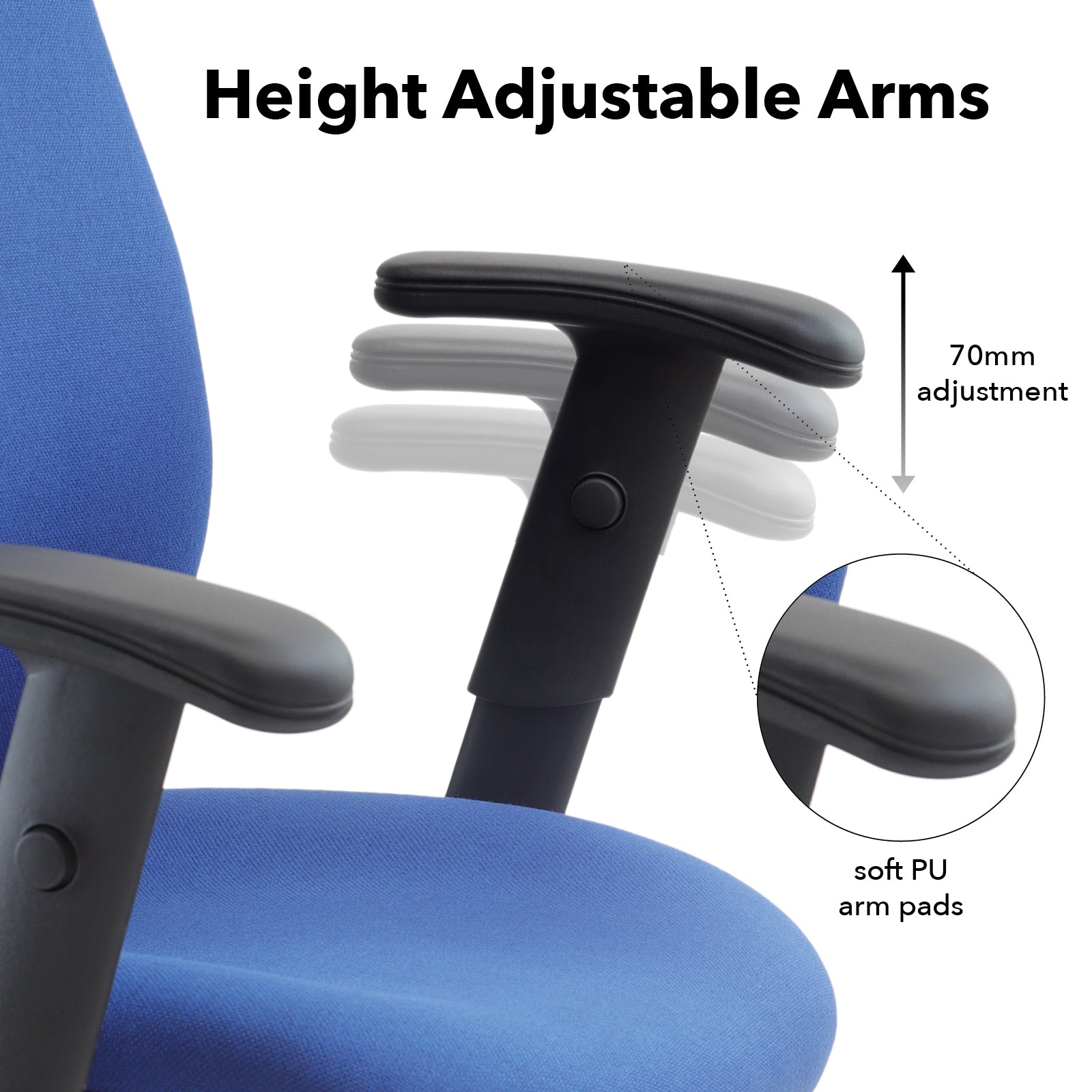 Vantage 200 3 lever asynchro operators chair
