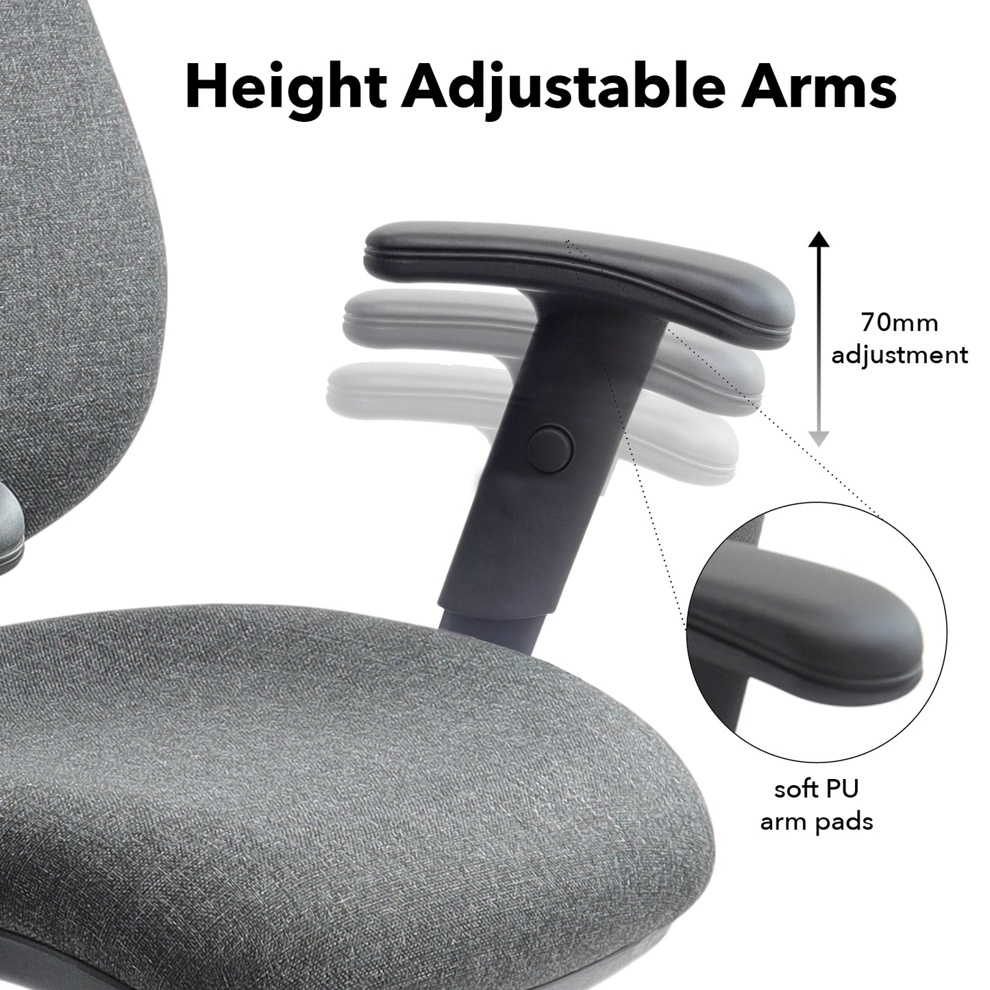 Vantage 200 3 lever asynchro operators chair