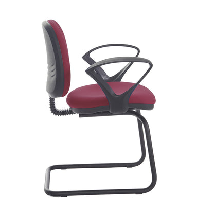 Jota fabric visitors chair