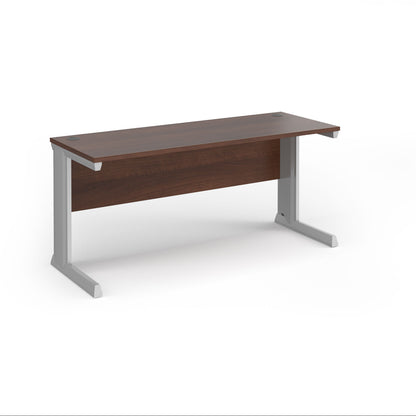Vivo straight desk 600mm deep - VEX16-S-W