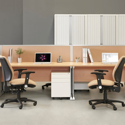Vivo left hand wave desk - VWL14-K-B