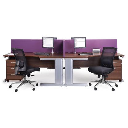 Vivo left hand ergonomic desk