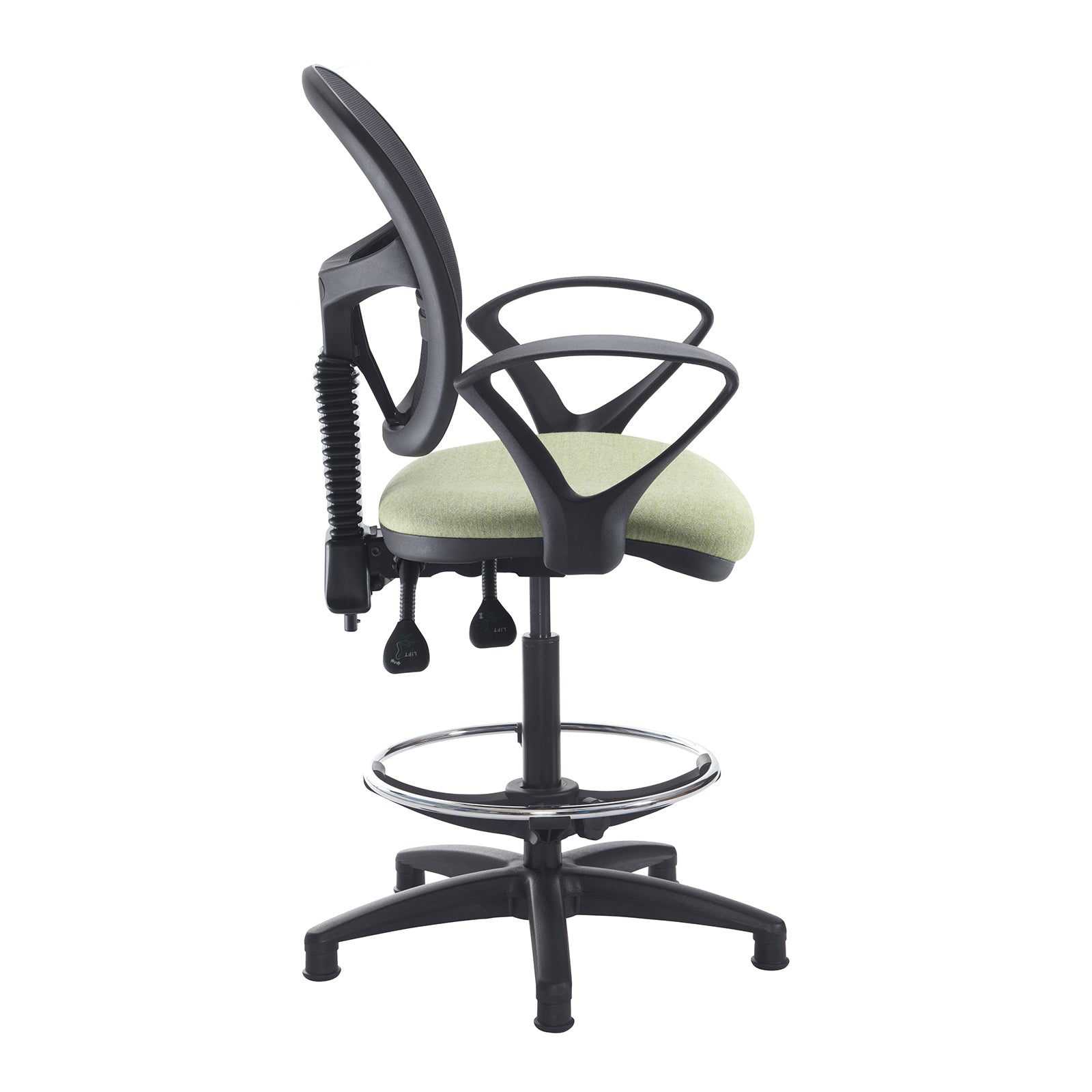 Jota mesh back draughtsman's chair