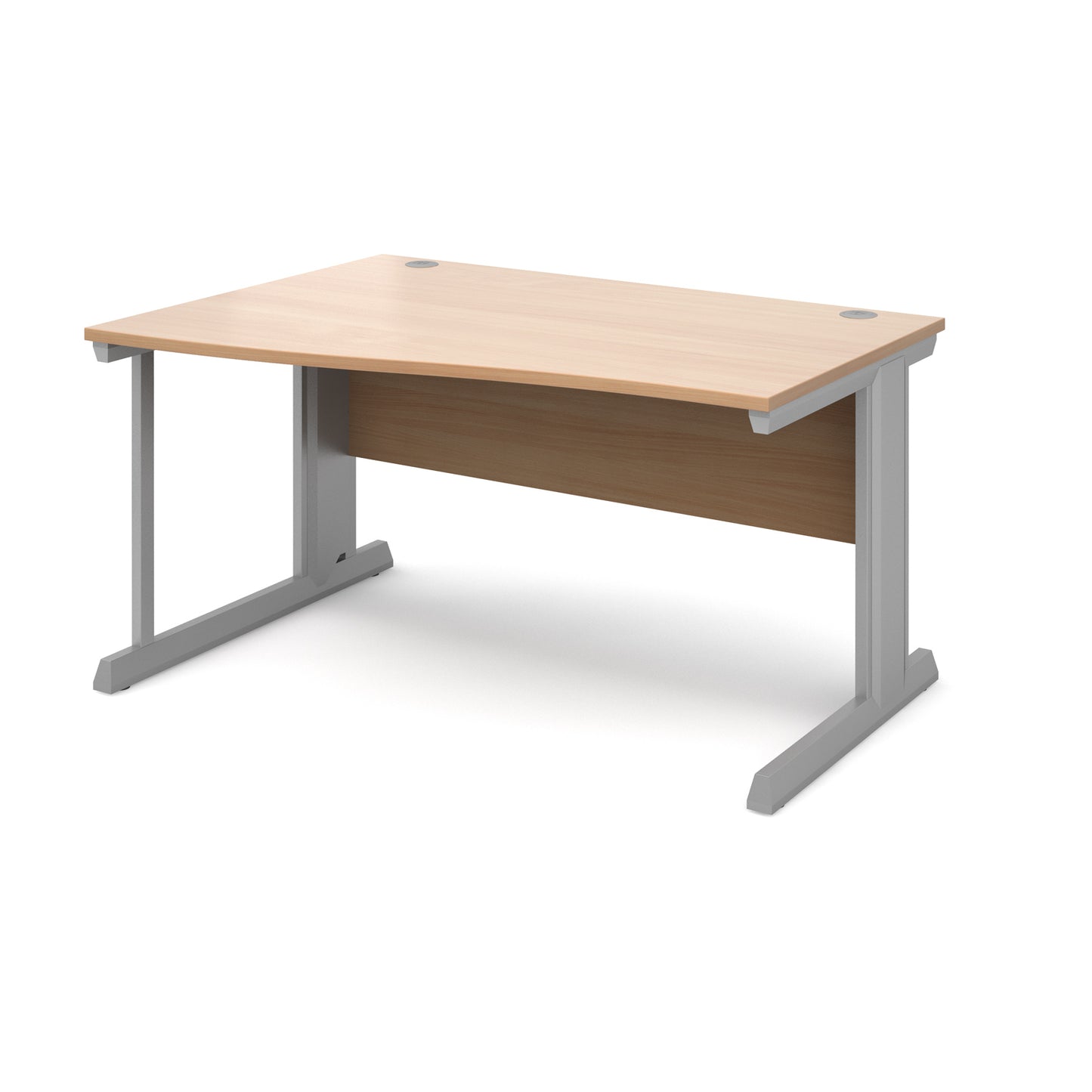 Vivo left hand wave desk - VWL14-S-B