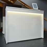 Welcome reception desk