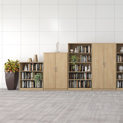 Deluxe bookcase with shelves
