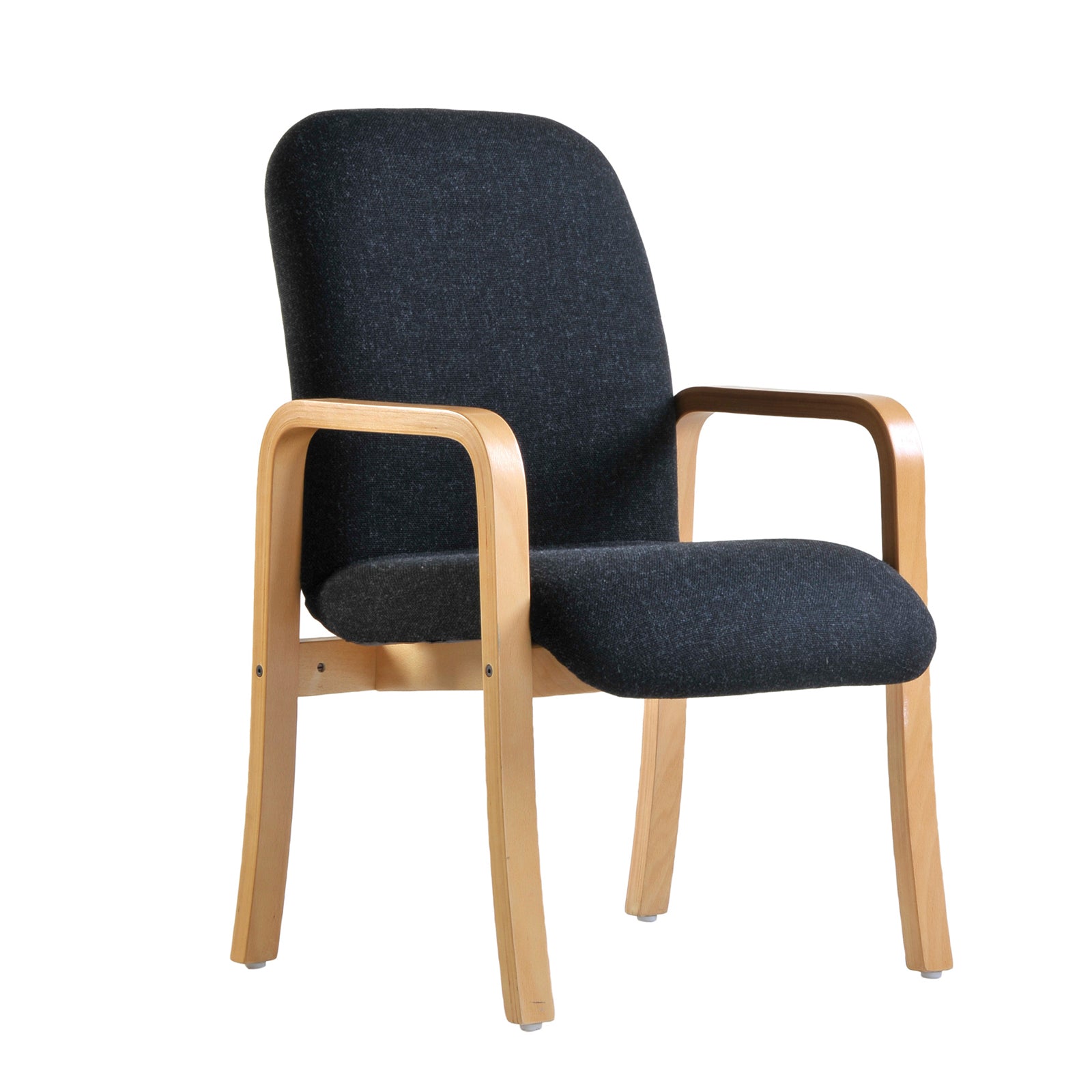 Yealm modular wooden frame reception seating - double arms - YEA50004