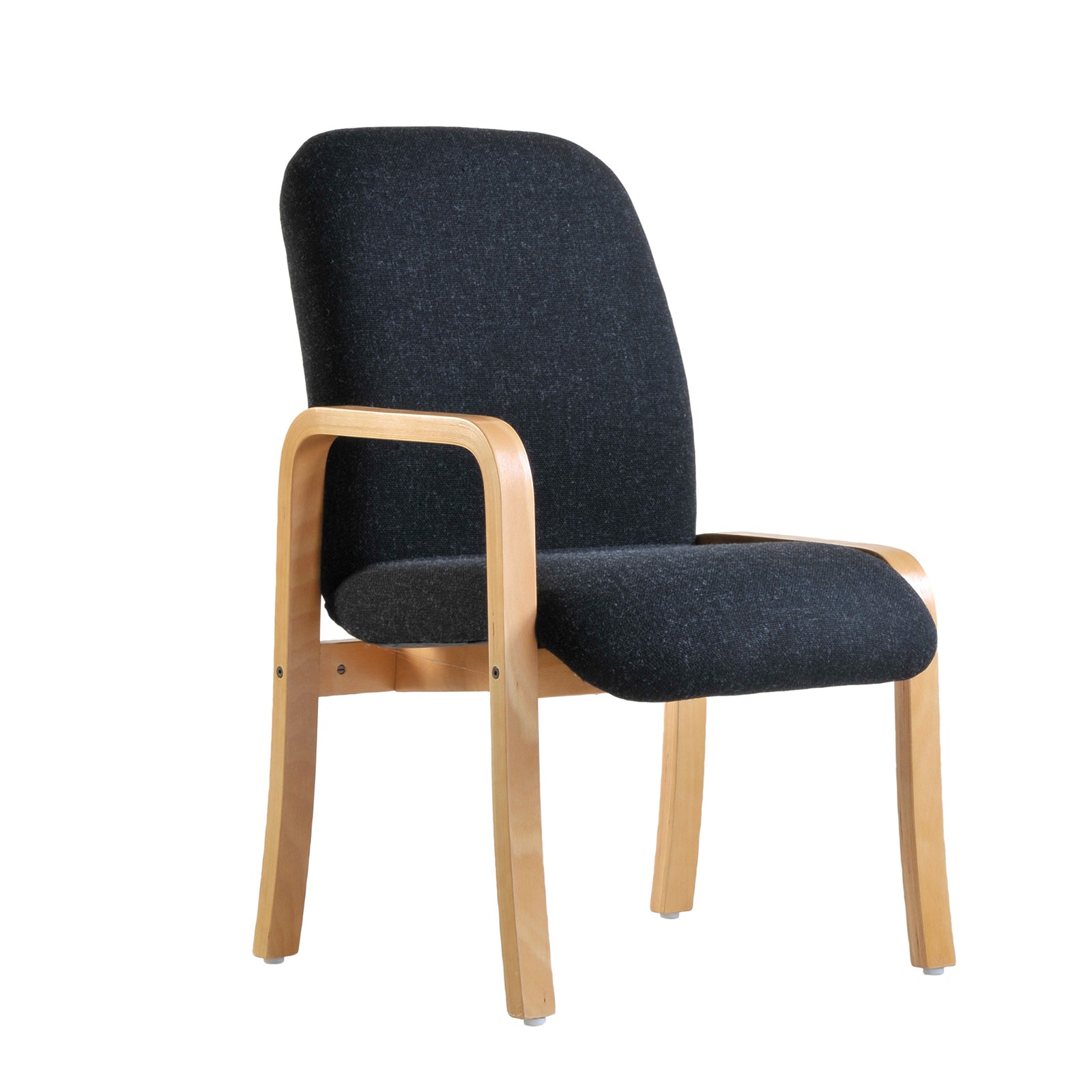 Yealm modular wooden frame reception seating - right hand arm - YEA50006