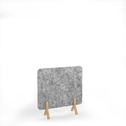 Zigzag Accoustic Floor Standing Screen Wooden Legs
